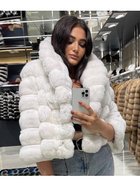 CHINCHILLA FUR JACKET 