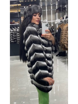 CHINCHILLA FUR JACKET 