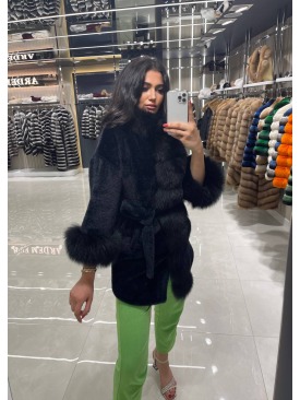 ALCANTARA & FOX FUR JACKET 