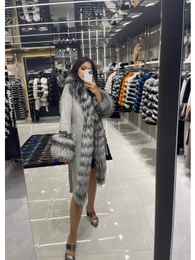 ALPACA & FOX FUR JACKET