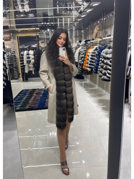 ALPACA & FOX FUR JACKET