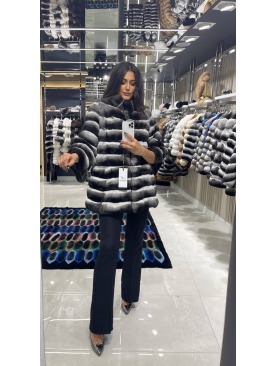 CHINCHILLA FUR JACKET 