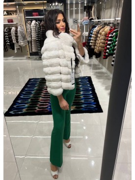 CHINCHILLA FUR JACKET