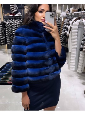 CHINCHILLA FUR JACKET 