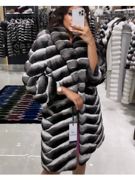 CHINCHILLA FUR JACKET 