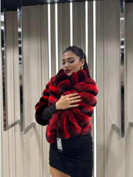 CHINCHILLA FUR JACKET